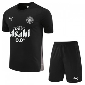 Tréninkový Dresy Manchester City Černá 2025-26 - Dětské (S/S)
